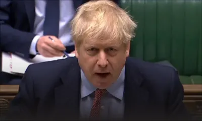 Boris Johnson testé positif au nouveau coronavirus avec de "légers symptômes"