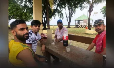 Quatre ouvriers bangladais vivent leur première expérience de tempête à Maurice