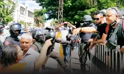 Comparution du ministre Sawmynaden : accrochage entre le syndicaliste Tan Yan et l’une des sœurs Brasse  