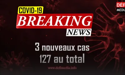 Covid-19 : trois nouveaux cas enregistrés