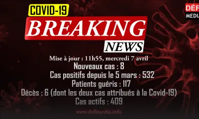 Covid-19 : huit nouveaux cas détectés en quarantaine