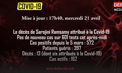 Virus : un sixième décès attribué à la Covid-19