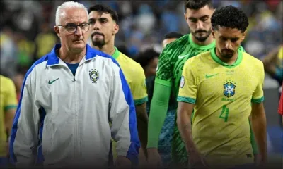 Copa America : le Brésil sorti par de rugueux Uruguayens, qui affronteront la Colombie en demie