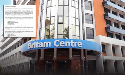 Découvrez le rapport de la commission d’enquête sur Britam dans son intégralité 