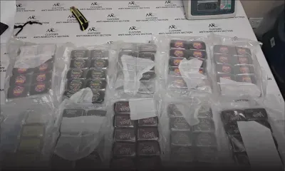 Le jour des élections - saisie de 10 kilos de haschich : un Britannique et deux Mauriciens arrêtés 