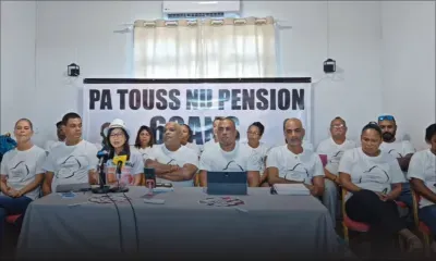 En direct : conférence de presse de la plateforme “Pa touss nou pension”