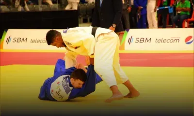 JIOI - Judo : les judokas mauriciens, Bryan Etienne et Sébastien Perrine, se qualifient en demi-finale de leur catégorie de poids