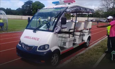 [En images] JIOI : deux «Buggy Ambulances» au service des athlètes