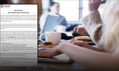 Covid-19 : Business Mauritius propose des mesures pour la sécurité au travail