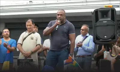 Rassemblement : Laurette fait un exposé sur les "scandales" notamment le naufrage de Wakashio  