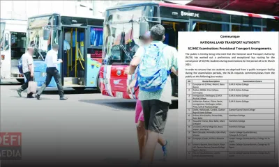 Examens du SC/HSC : découvrez le détail des transports organisés par la NTLA