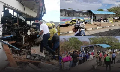 Grave accident à Pailles : 2 morts et plusieurs blessés selon un premier bilan