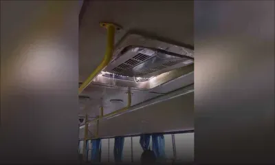 Fortes pluies : un autobus de la CNT prend l’eau