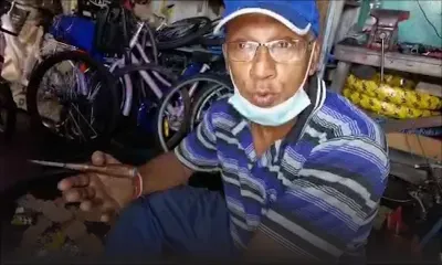 Confinement : Sunil, gérant d’un atelier de bicyclettes, peine à joindre les deux bouts