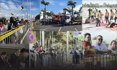 [En images] Visite papale : pendant ce temps à l'aéroport de Plaisance...