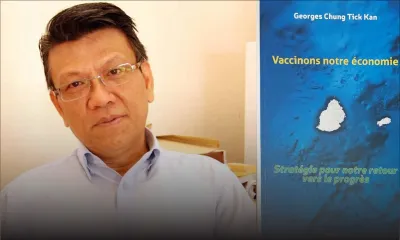 Georges Chung, l’auteur d’un nouvel ouvrage, « Vaccinons notre économie », l’invité de l’émission Au Cœur de l’Info ce vendredi