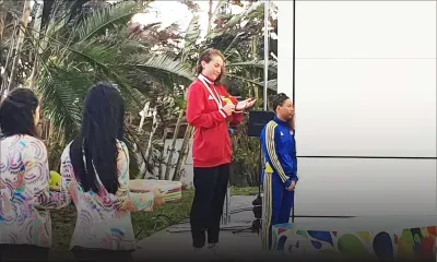 JIOI - Natation : belle deuxième place pour Camille Koenig sur 100 m dos