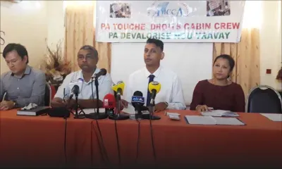 Aviation civile : l’Air Mauritius Cabin Crew Association vote en faveur d’une grève 