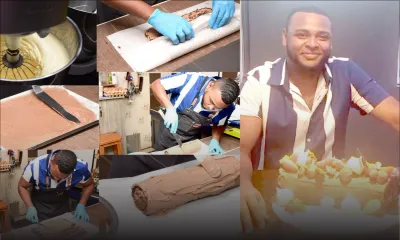 La bûche de Noël gourmande de Sébastien Roméo