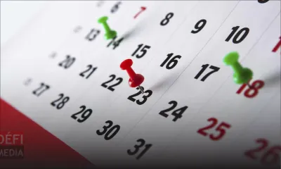 Voici la liste des congés publics pour 2021 