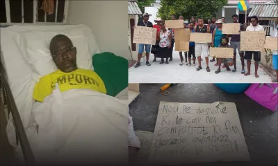 Dépouille de Ton Calou : manifestation des Agaléens