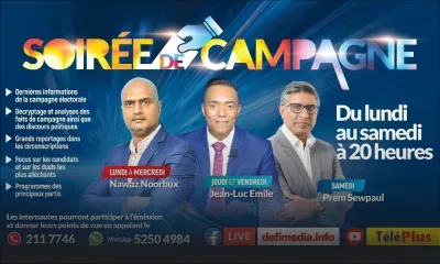 [Législatives 2024] Sur TéléPlus et defimedia.info : «Soirée de Campagne», une émission incontournable
