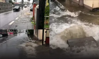 À Candos : les trottoirs impraticables à proximité de l’hôpital Victoria 