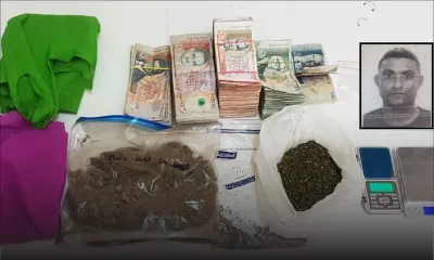 À Cité-La Cure : Rs 338 000 de gandia, Rs 109 000 de semences et Rs 324 000 en espèces saisis