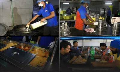 Protestation sur la qualité du riz : les responsables de Larsen and Toubro inspectent la cuisine et la cantine de Richelieu 