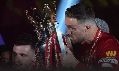 Le capitaine de Liverpool Jordan Henderson joueur de l'année en Premier League