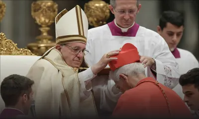 Cardinal Maurice E. Piat : consistoire en la basilique Saint-Pierre en images