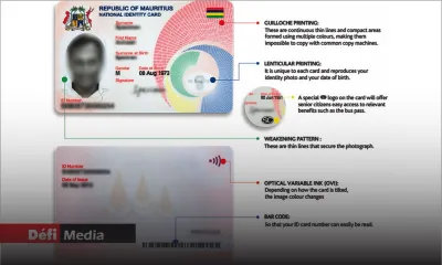 Allégations de pot-de-vin de Rs 27 M : Questionnements autour du coût réel du projet de nouvelle carte d’identité