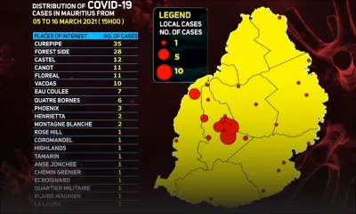  Covid-19 : les régions où les cas positifs ont été détectés 