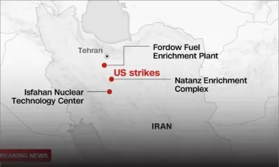 Les Etats-Unis ont mené une attaque sur trois sites nucléaires iraniens 