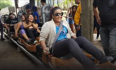 Tulawaka Gold Coaster : Montée d'adrénaline au Casela !