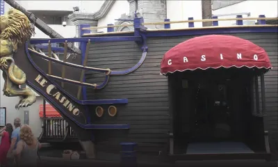 Casino du Caudan : un «client» force une machine à sous avec un pied de biche