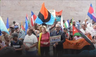 Manifestation des Chagossiens : «Monn vinn donn zot mo sipor», affirme Cassam Uteem 