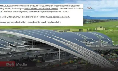 Covid-19 : Maurice placé sur la liste des pays à très haut risque par les Etats-Unis