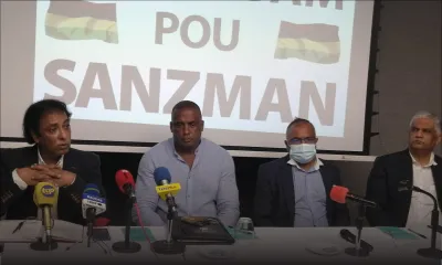 Naissance d'un  mouvement politique avec pour slogan ‘Nou ensam pou Sanzman’
