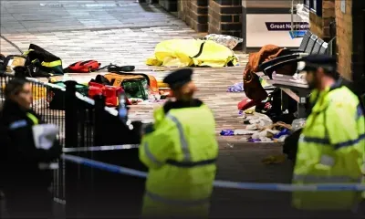 Ce que l'on sait de l'attaque à l'arme blanche qui a fait au moins dix blessés dans un train en Angleterre