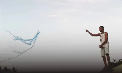 Confinement : Videsh s’évade grâce à Skyle, son cerf-volant