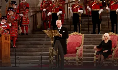 Le roi Charles III s'adresse pour la première fois au Parlement britannique