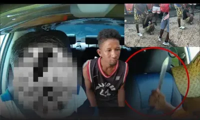 Taximan menacé au couteau : en images, ce qui s'est passé dans la voiture et l'arrestation du suspect