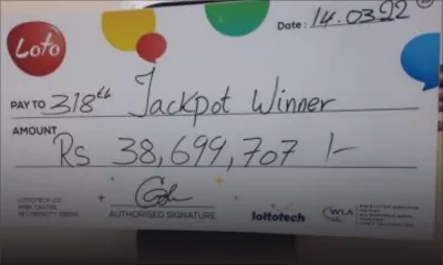 Loto : un Curepipien remporte Rs 38,6 millions