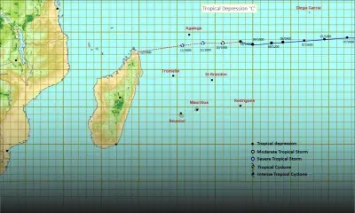 Météo : la tempête tropicale modérée baptisée Chido
