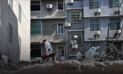 Effondrement d'un immeuble en Chine : le bilan s'alourdit à 53 morts