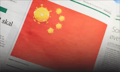 Une caricature du coronavirus dans un journal danois provoque la colère de la Chine