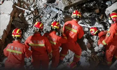 Effondrement d'un hôtel en Chine: 17 morts, selon un bilan définitif