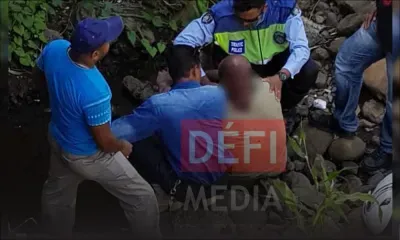 À Réduit : il chute d’un pont de huit mètres de haut