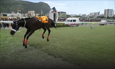 Hippisme : le jockey Robert Khathi se remet de sa chute dans la Duchesse